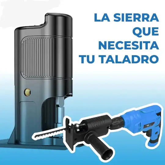 ADQUIERE Convertidor de Taladro a Sierra DrillMaster PRO 3 en 1 + 2 REGALITOS EXTRA GRATIS