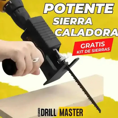 ADQUIERE Convertidor de Taladro a Sierra DrillMaster PRO 3 en 1 + 2 REGALITOS EXTRA GRATIS